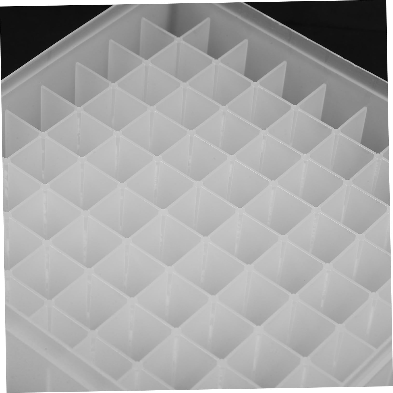 SOLUSTRE Cryo-Röhrchen Box - Transparente Aufbewahrung Für Gefrierschrank