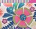 Papyrus Blank Cards with Envelopes, Bright Flowers with Glitter (8-Count)