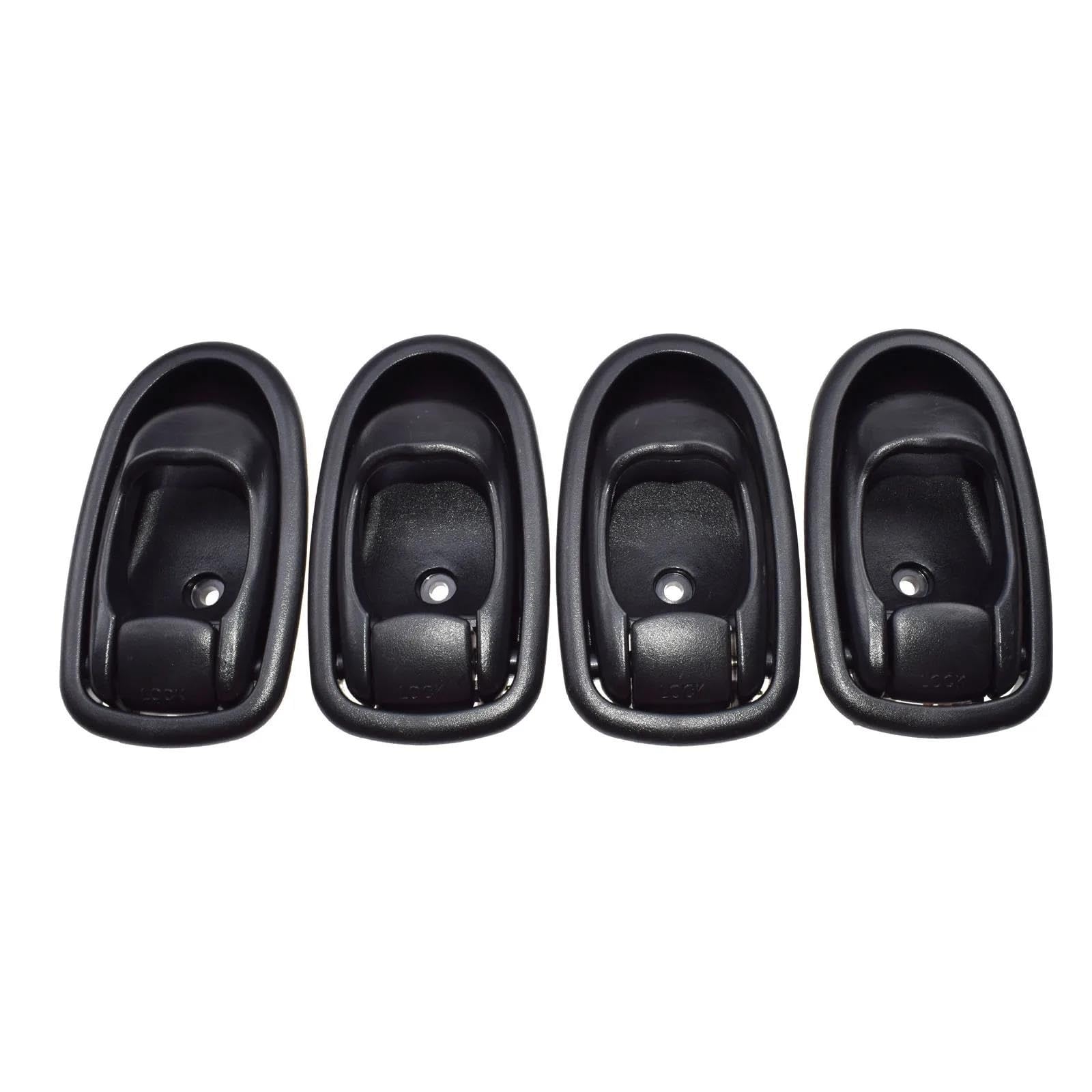Noheeu 4 Pieces Inner Door Handle Auto Parts Interior Door Handles Handle Replacement For Hyundai For Elantra 1996-2000