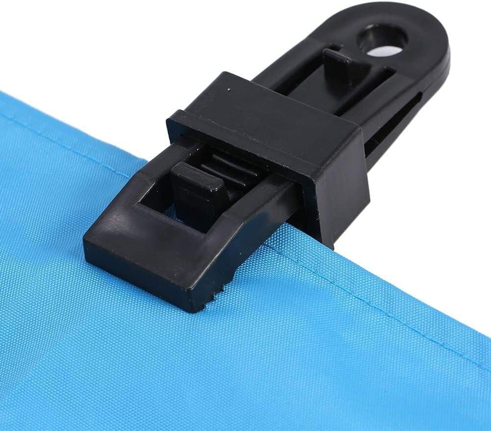 Tarpaulin Clips Multipurpose with Tighten Slide Lock Grip Thumb Screw Heavy Duty (2 pcs)