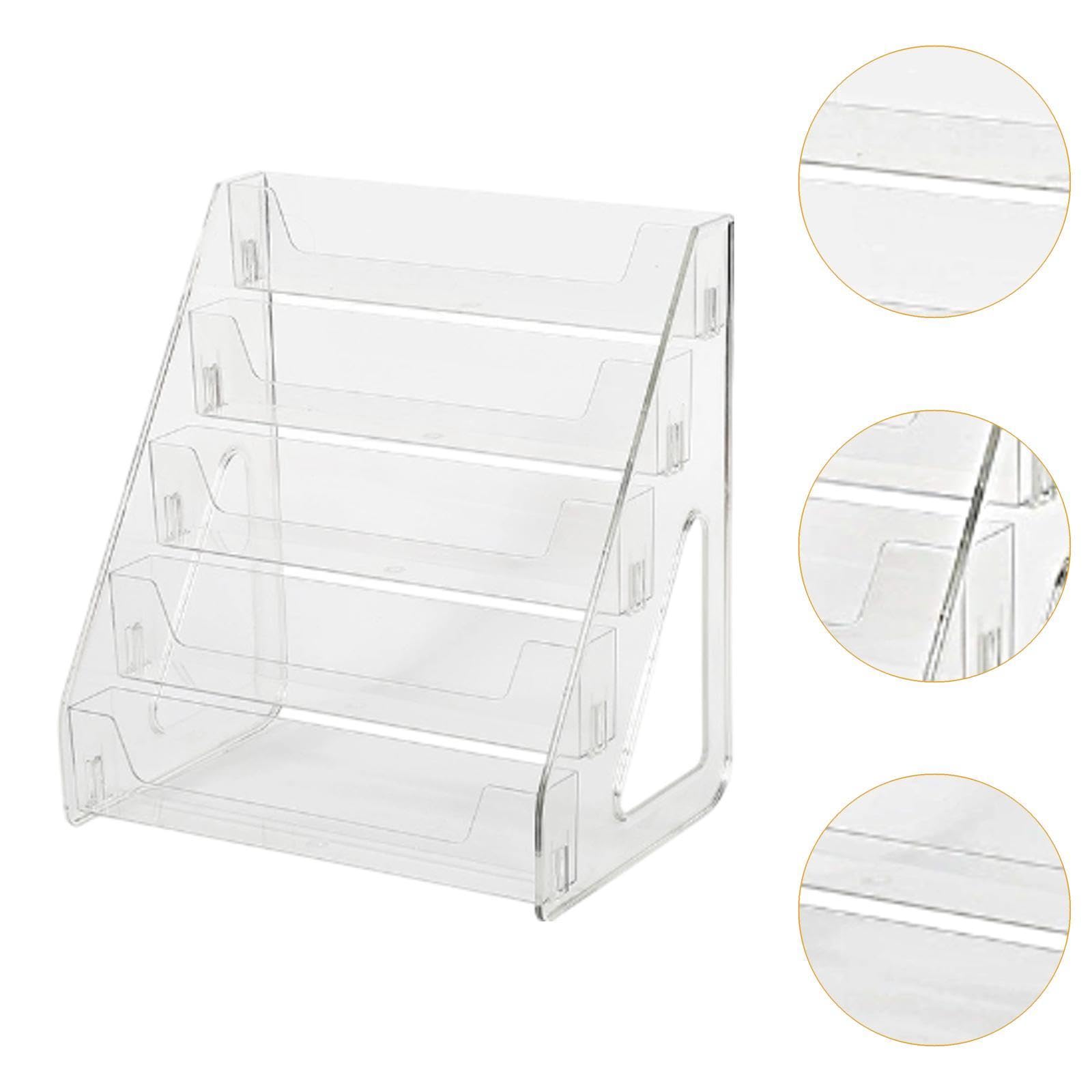 Acryl-Ständer mit 5 Ebenen, Anime-Halter für Arbeitsplatte, ätherische Öle, Tisch-Nagellack-Kollektionen, transparenter Organizer