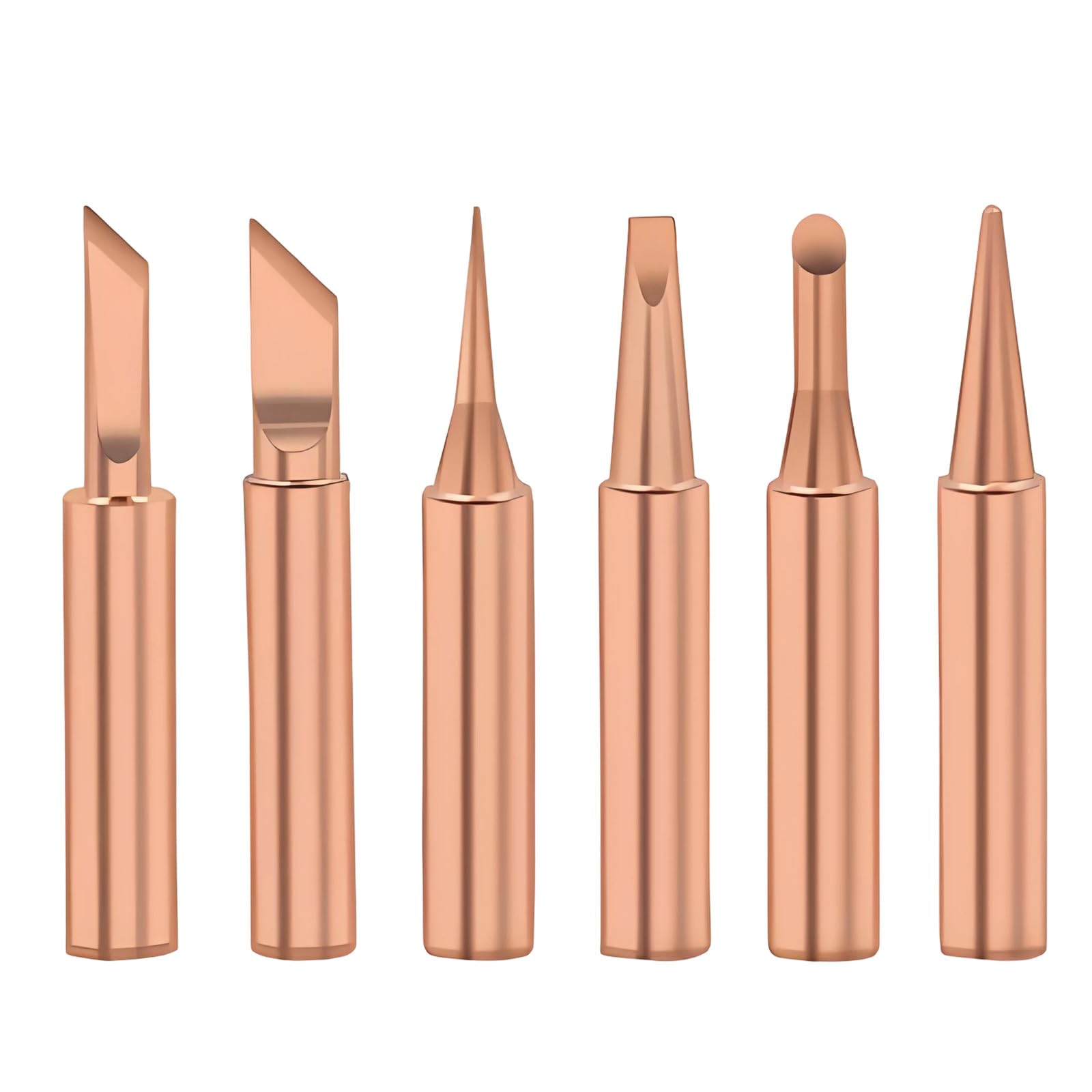 Ordinaryone 6 Sticks Advanced Rapid Heat Recovery Soldering Head For Major Equipment Brands Welding Tip
