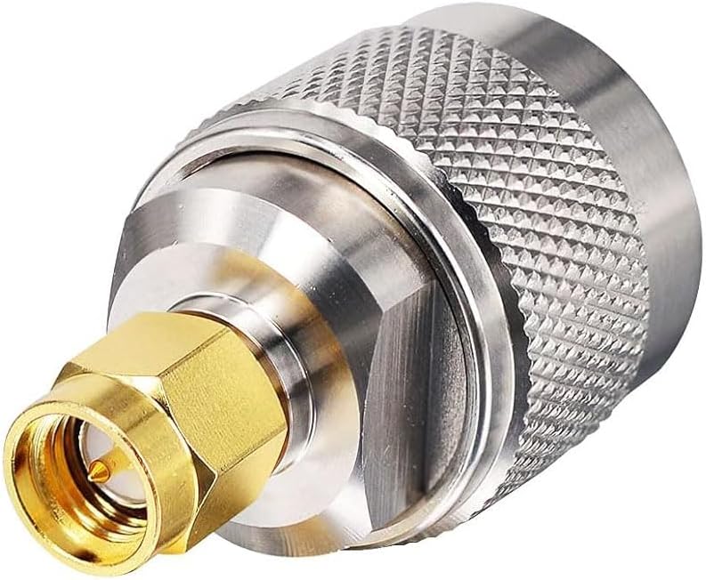 Miniatura 4 de DHT Electronics 2-Pack SMA Male to UHF PL-259 Male Connector Adapter for Amateur CB Radio