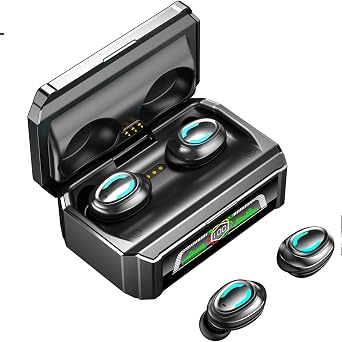 2024 NEW Version True Wireless Bluetooth Earbuds in-Ear Headphones Headset with Charging Case Compatible with Apple & Android, Dual Connect, Built-in Microphone, Stereo Sound - Model 2