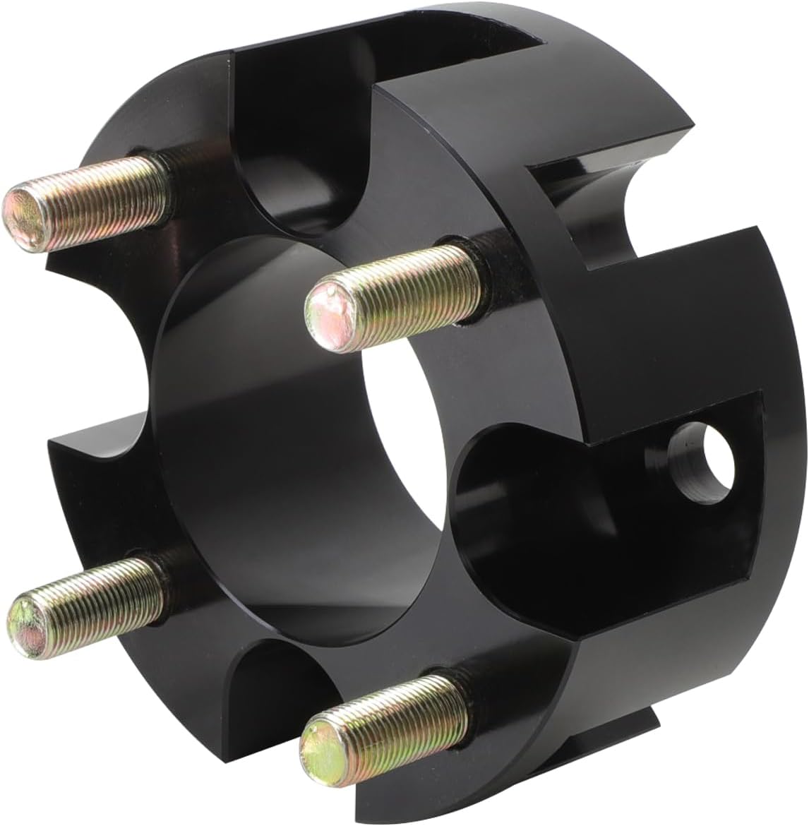 Roykaw Golf Cart Wheel Spacers Replacement Compatible with EZGO/Club Car/Yamaha 4 × 4" Bolt Pattern Models, 2-Inch Wheel Spacers Adapters, 1/2" × 20 Thread Pitch, Set of 4