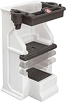 Vista 1 de Step2 Mobile Helper, taburete y soporte de torre para niños pequeños, altura ajustable y almacenamiento integrado, pies antideslizantes, incluye