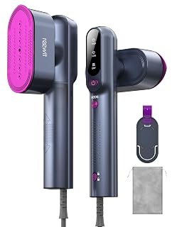 Travel Steamer for Clothes,100-240V Travel Steamer & Iron 2 in 1 with Fast Heat-Up,1200W Portable Handheld Garment Steamer,Travel Size,Large Heat Panel,Fabric Quick Wrinkle Remover for Global & Europe - Amazon product rated Grade A