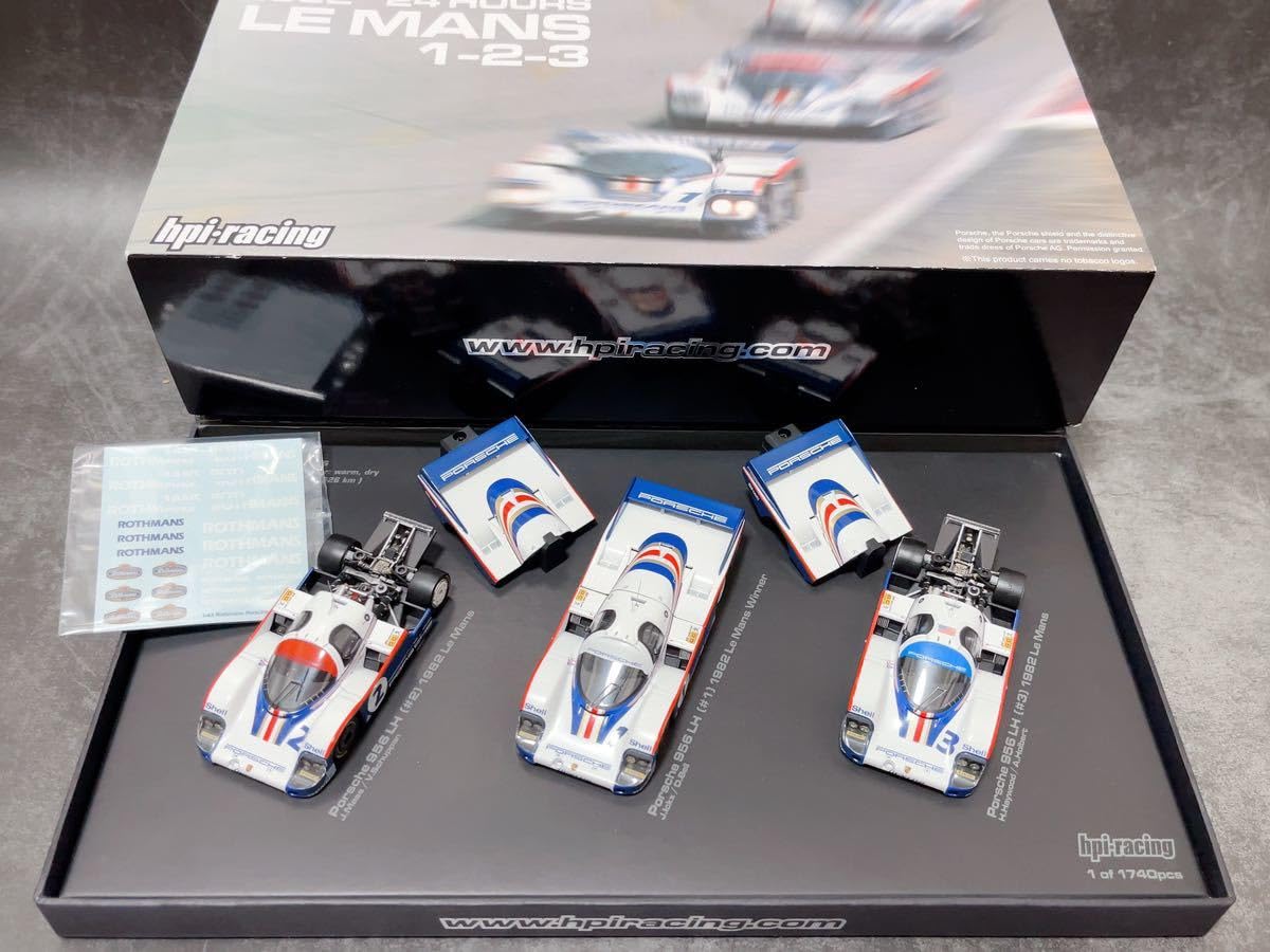 Amazon.co.jp: hpi 1/43 ポルシェ 956 LH 1982 ルマン24H ウィナー #1 