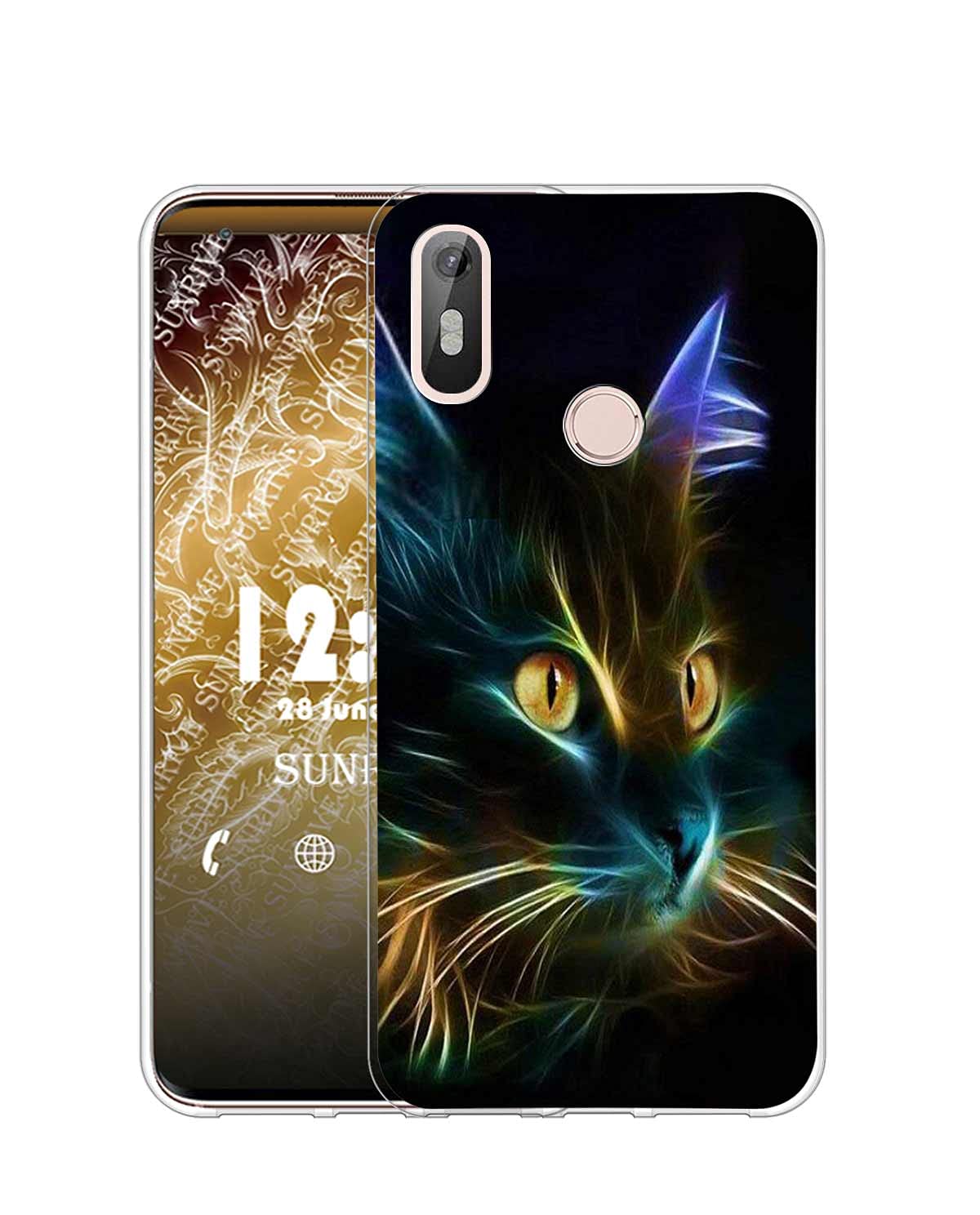 Sunrive Cover Compatibile con BQ Aquaris X/X PRO, Custodia Case