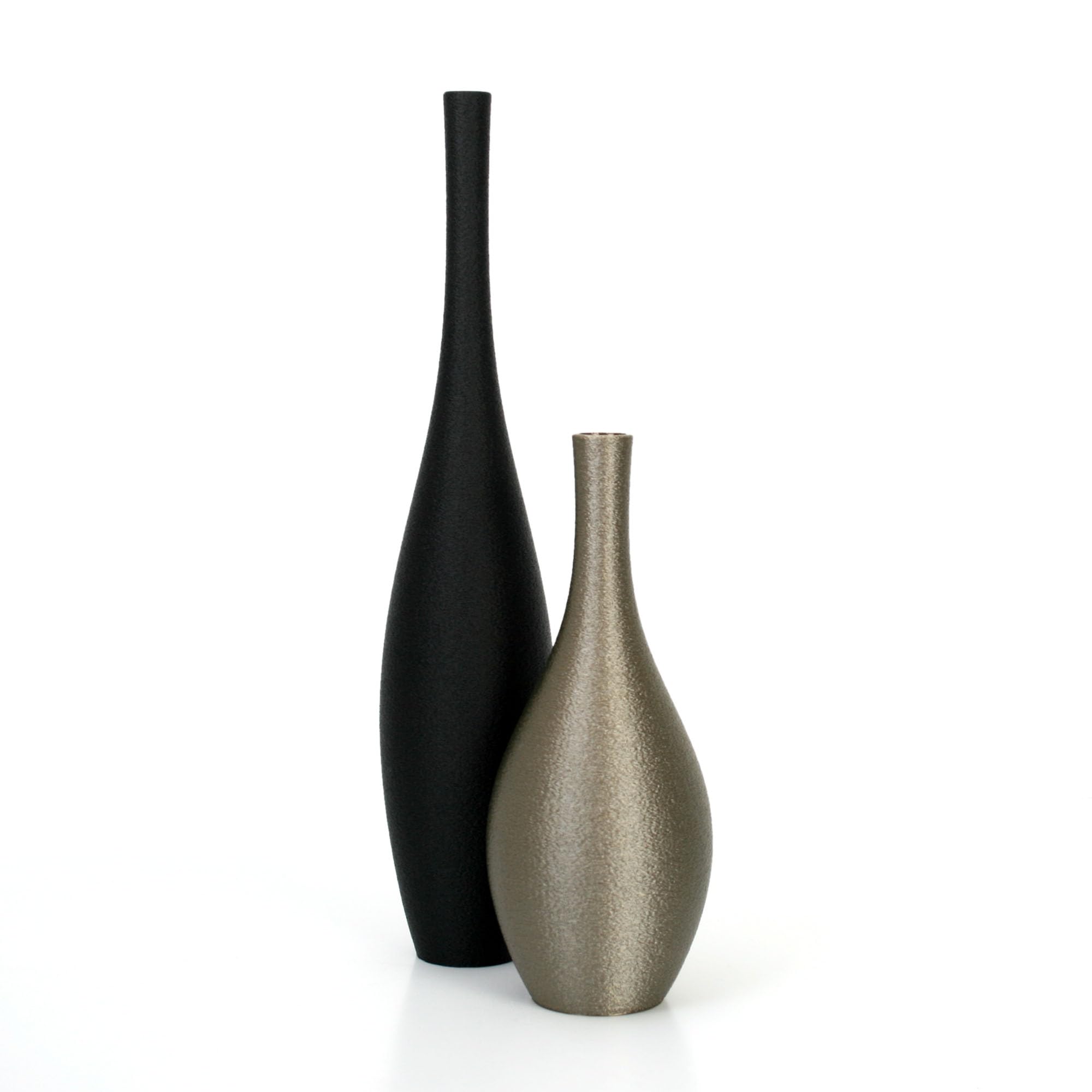 Kleine Quadratische Keramikvase Mit Knospen-Design – 18 Cm Hoch, Schwarz, Moderne Tischvase Für Einzelne Blumen