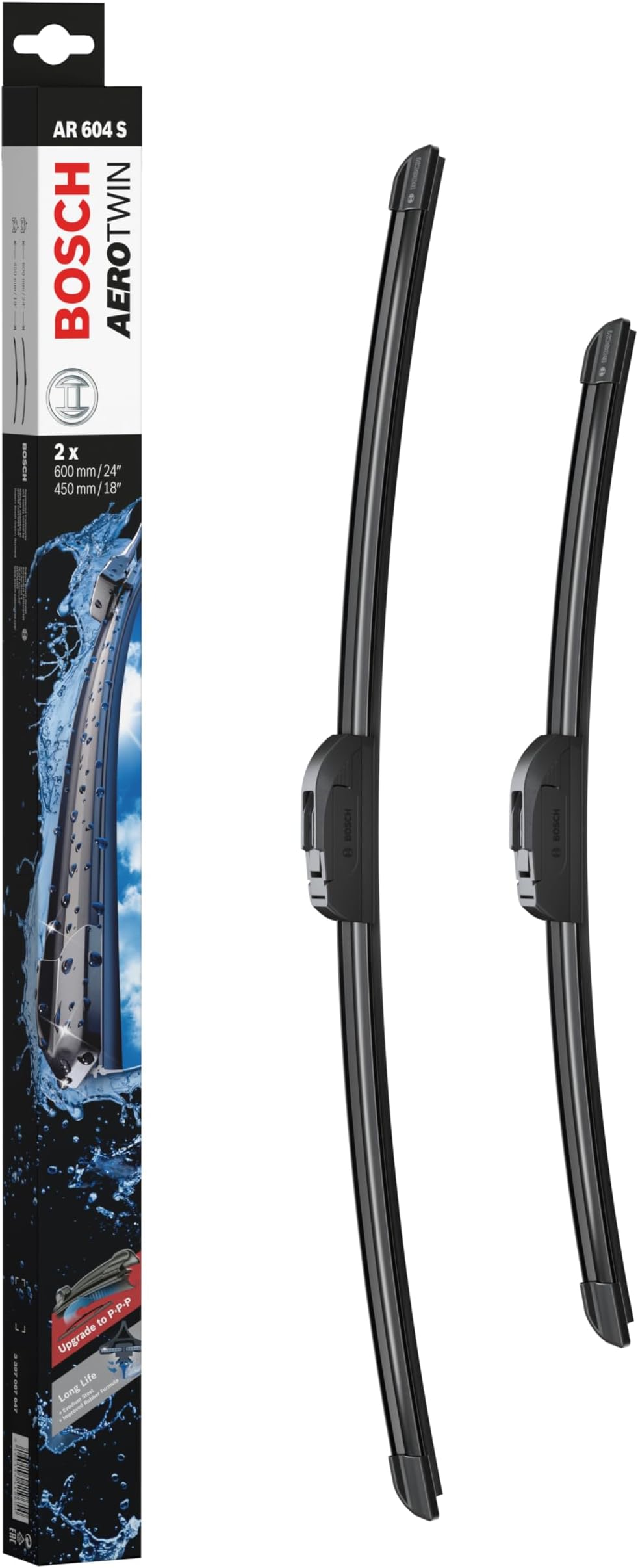 Bosch Wiper Blade Aerotwin AR604S, Length 600mm/450mm − Set of Front Wiper Blades Buy Online