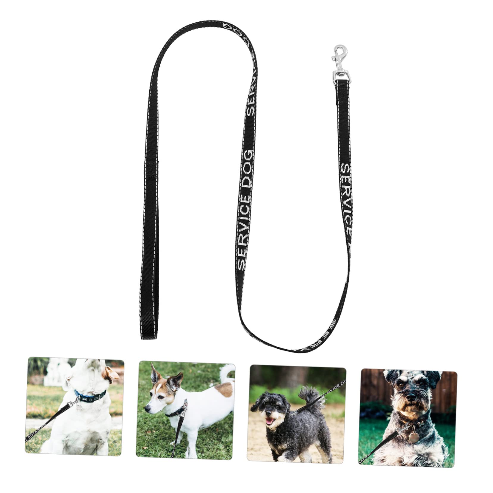 Angoily 5pezzi Guinzaglio Per Cani Imbracatura Multifunzionale Per Service Dog Accessorio Comodo e Resistente Per Passeggiate All Aperto