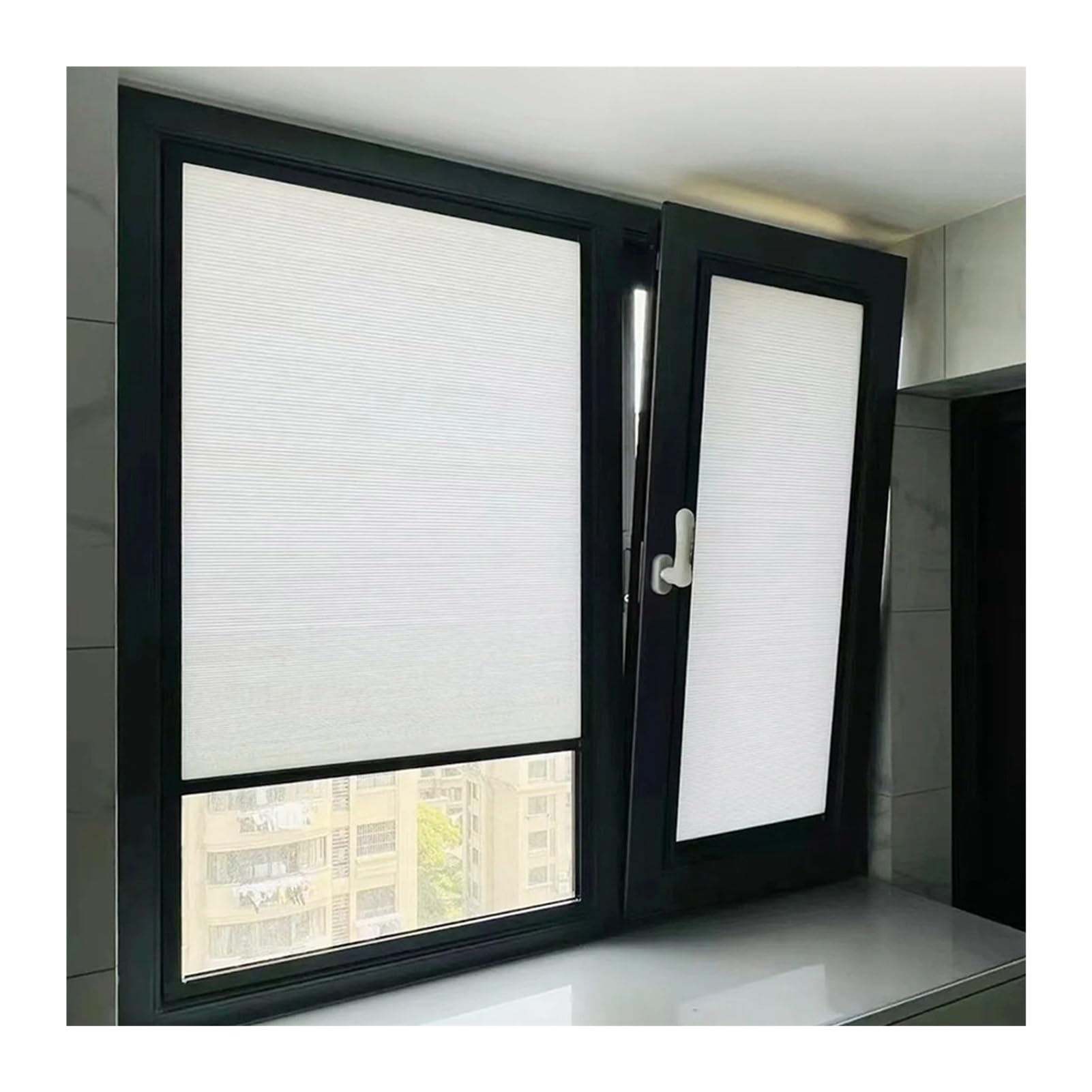 Wabenplissees Mit Aluminiumrahmen, Wabenrollos Für Fenster | Verdunkelungsrollos Für Zuhause Büro Schlafzimmer Dachfenster Deckenfenster, UV-Schutz Wärmeisolierend