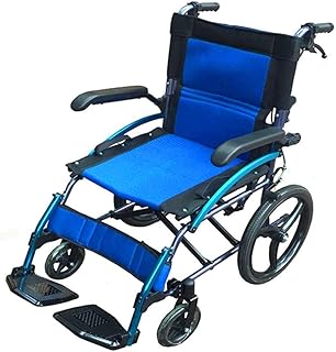 Sillas de ruedas eléctricas para adultos Silla de ruedas silla de ruedas, silla de rehabilitación médica for la tercera edad, ancianos, discapacitados muy ligero dotado de aleación de magnesio, Lamer