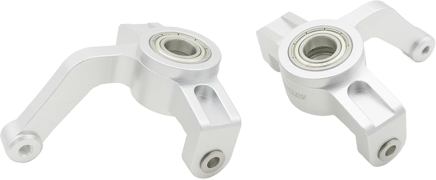 Aluminum uprights/Front spindles for All Losi DBXL/MTXL (Silver)