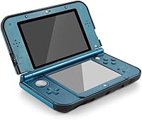 Vista 46 de TNP - Funda compatible con Nintendo 3DS XL LL 2015 - Carcasa rígida transparente ultra transparente [nuevo diseño modificado sin bisagras]