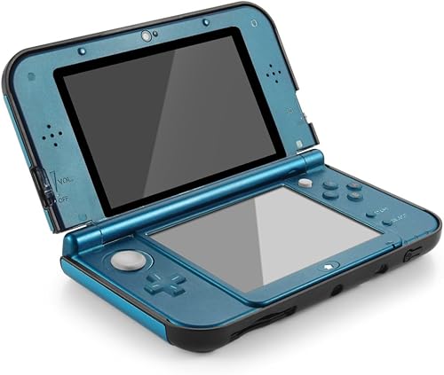 Miniatura 46 de TNP - Funda compatible con Nintendo 3DS XL LL 2015 - Carcasa rígida transparente ultra transparente [nuevo diseño modificado sin bisagras]