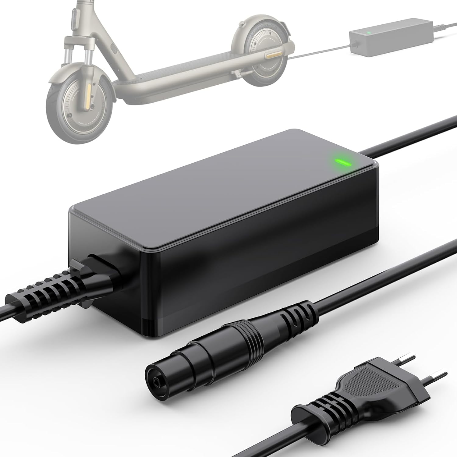 Xiaomi Scooter Charger, 54.6V 2A Charger for Xiaomi 4 Pro MAX, 4 Pro Plus, 5 MAX, Ninebot ZT3 Pro, Battery Chargers for Scooters, Battery Chargers 48V