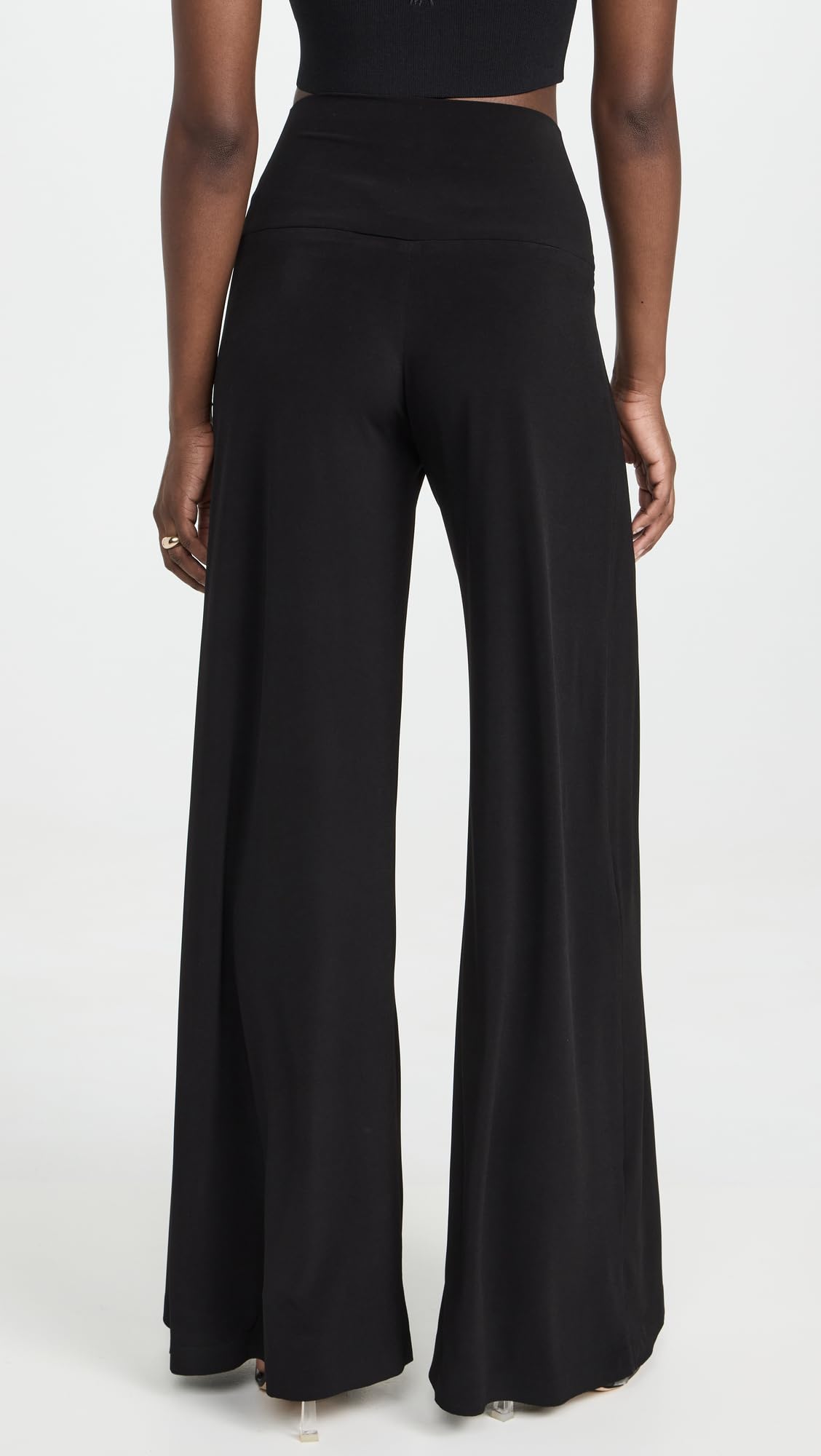 Norma Kamali Pantaloni Elephant Donna