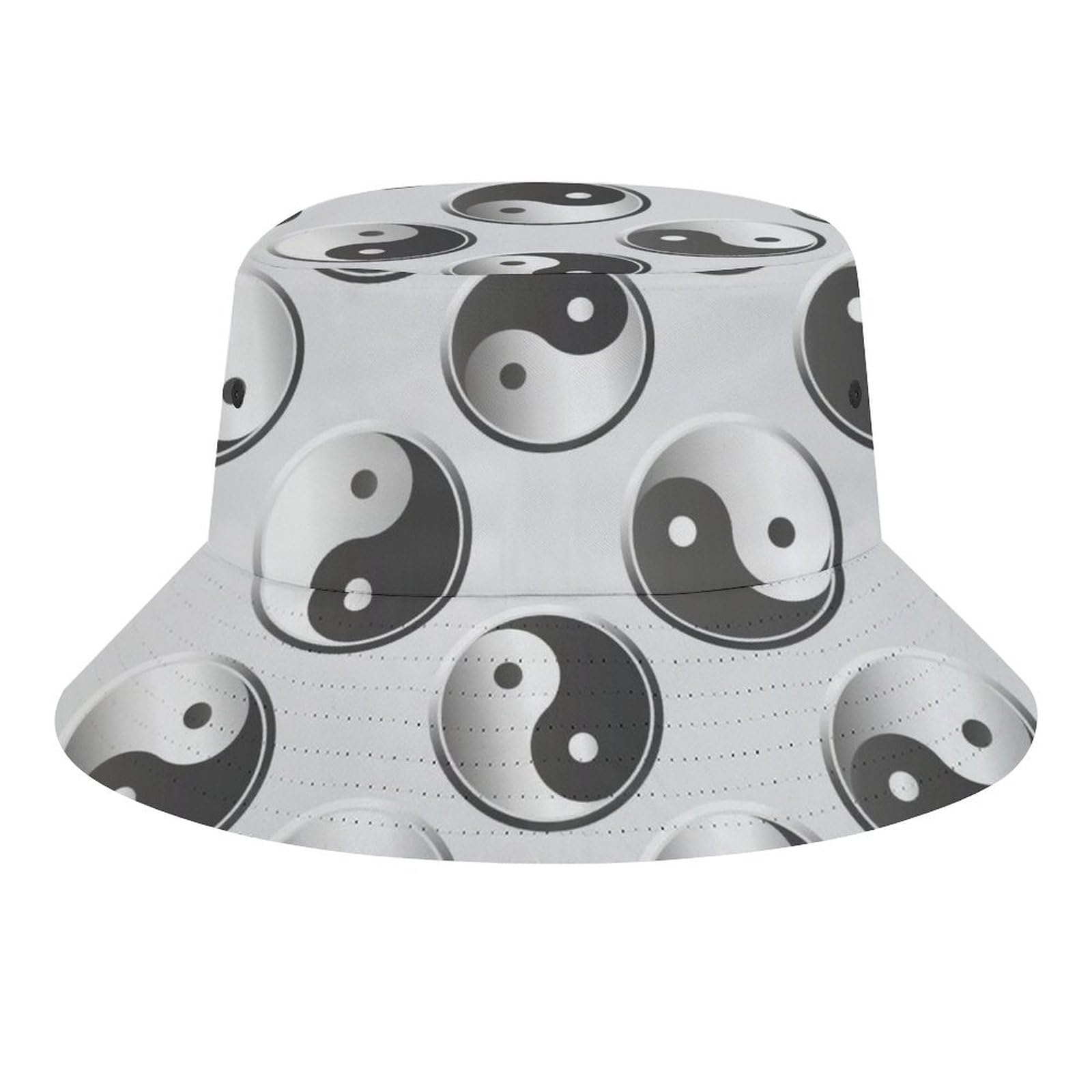 Lurnise Unisex Multi Men‘s Sun Hats Yin Yang Women's Bucket Hats Fisherman Hat Outdoor Cap