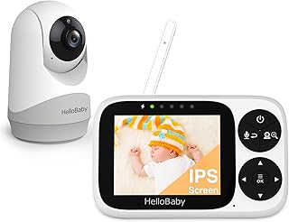 HelloBaby Baby Monitor with Camera and Audio