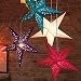 UUOUU Paper Star Lantern Lampshade 12 Inch Handmade Christmas Paper Star Pentagram Lampshade for Valentine's Day Wedding Party Home Hanging Decor(set of 10)