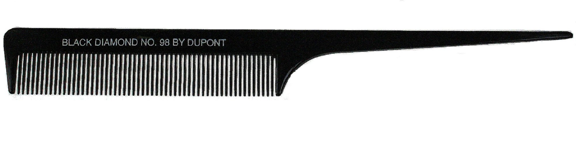 Black Diamond Rattail Hair Comb, 202 ml Length