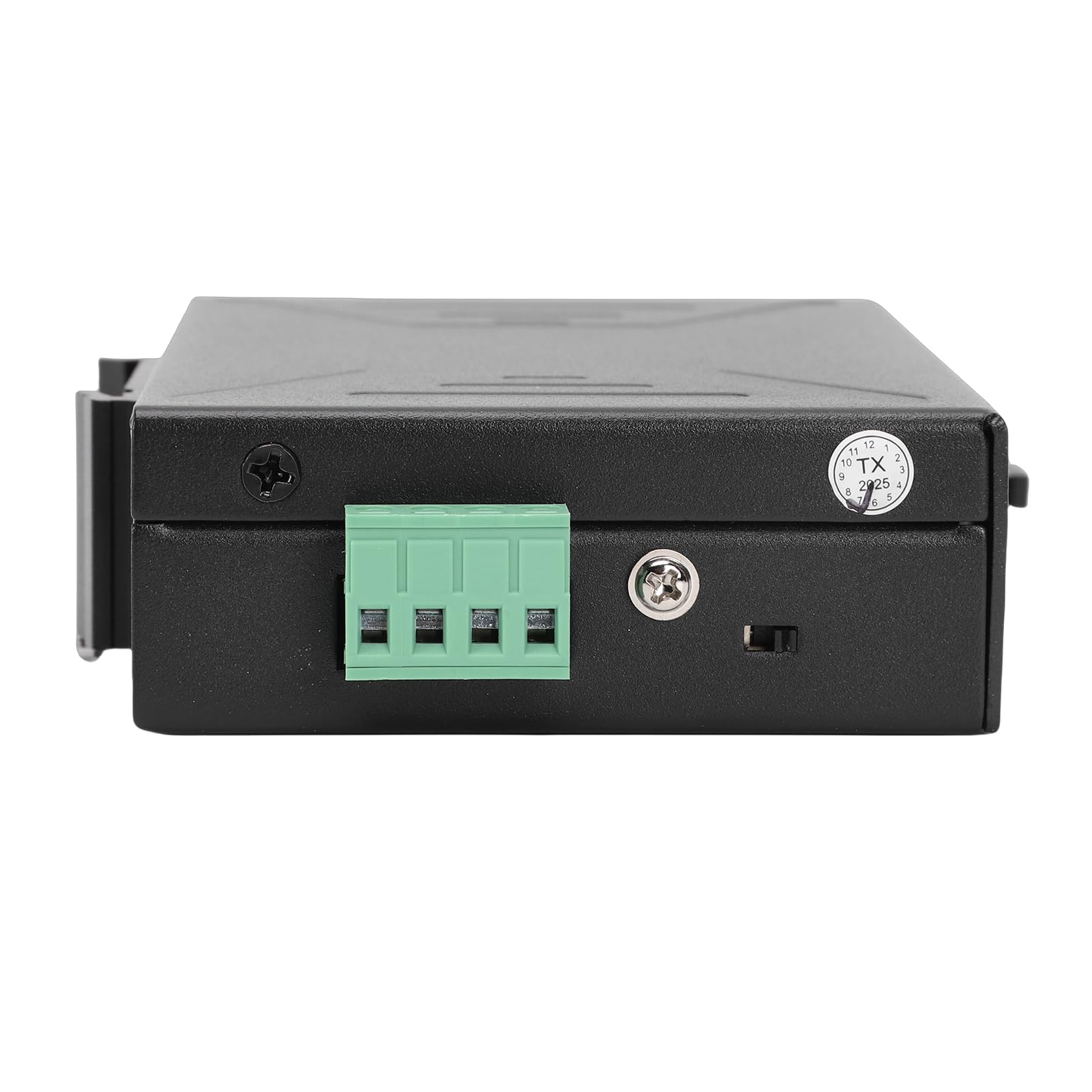 Elprico Interruttore Ethernet Industriale, 4 Porte Ethernet | Metallo, Plug and Play, porte 10/100 Mbps, supporta gli standard IEEE