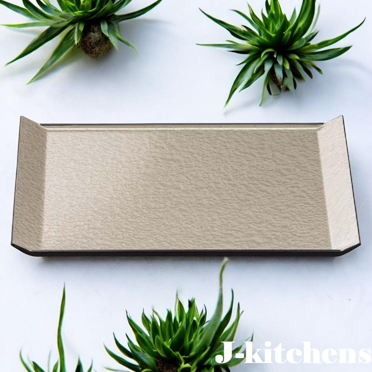 J-kitchens Tray, Non-Slip, 1 Kiriju, Champagne Gordo Aqua SL, 13.4