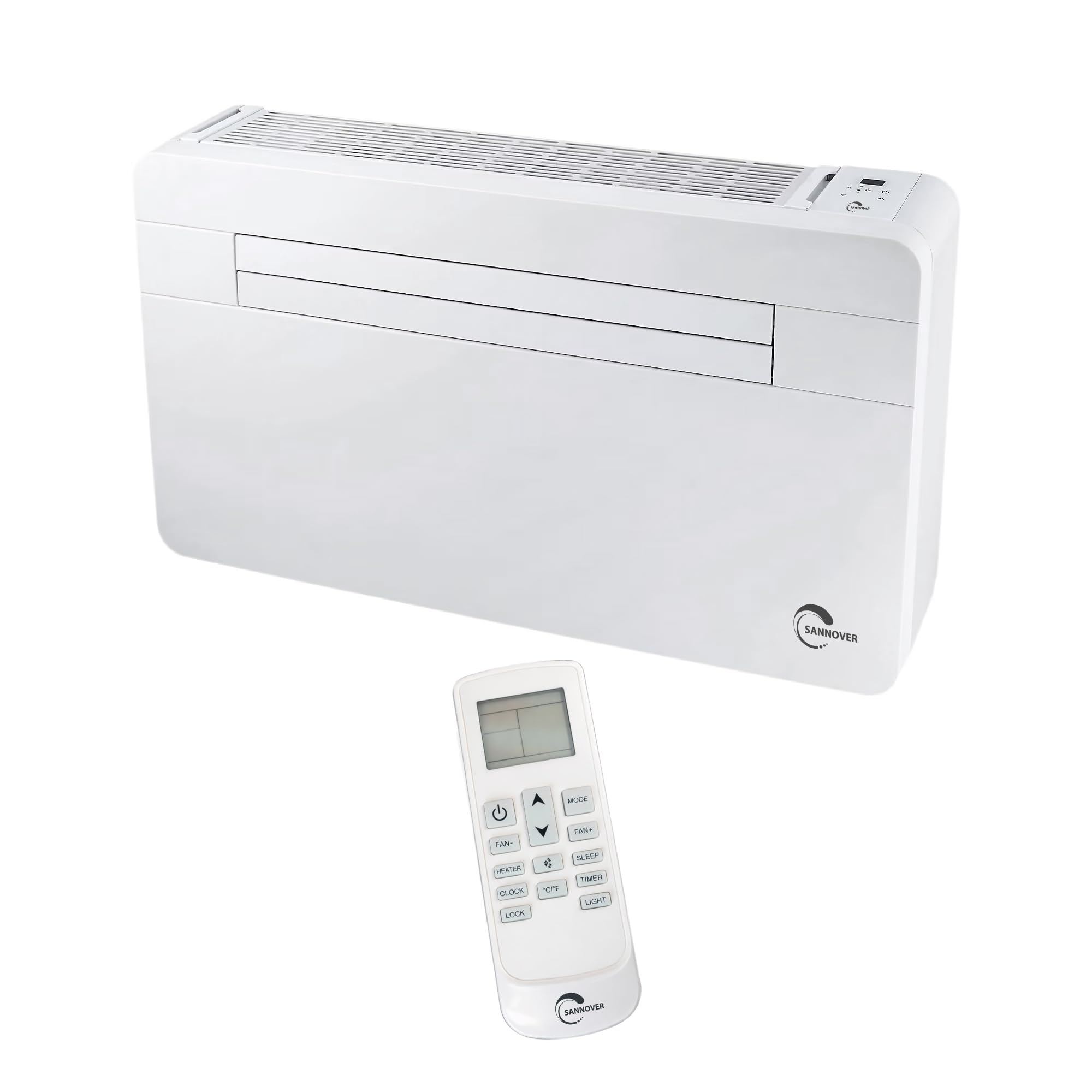 Climatiseur Console Monobloc Réversible Chaud/​Froid 2,​5 kW 9000 BTU Fresho 12 HP Sannover Classe Énergétique A+ avec Télécommande