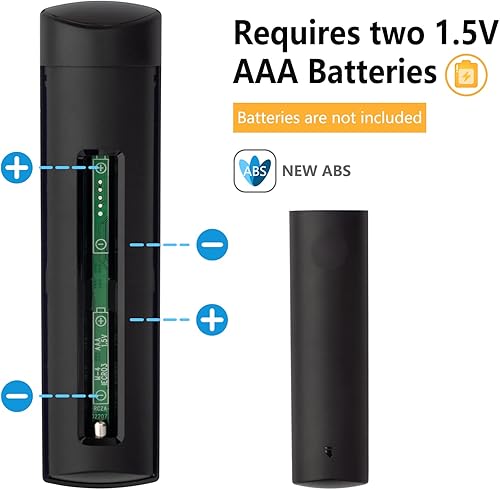 Miniatura 4 de Control remoto de voz de repuesto para televisores Insignia, televisores Toshiba, Pioneer TV, AMZ TV Cube y AMZ Omni TVs, televisores serie 4