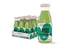 Pomona Organic Juices Pure Cucumber Juice, 8.4 Ounce Bottle (Pack of 12), Cold Pressed Organic Juice, Non-GMO, No Sugar Added, Not from Concentrate, Gluten Free, Kosher Certified, Preservative Free