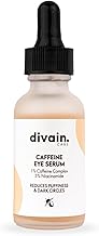 Sérum Contorno de Ojos 30ml | 1% Cafeína + Vitamina C + Niacinamida | Ojeras, Bolsas y Mirada Cansada | Caffeine Eye Serum | divain.Care