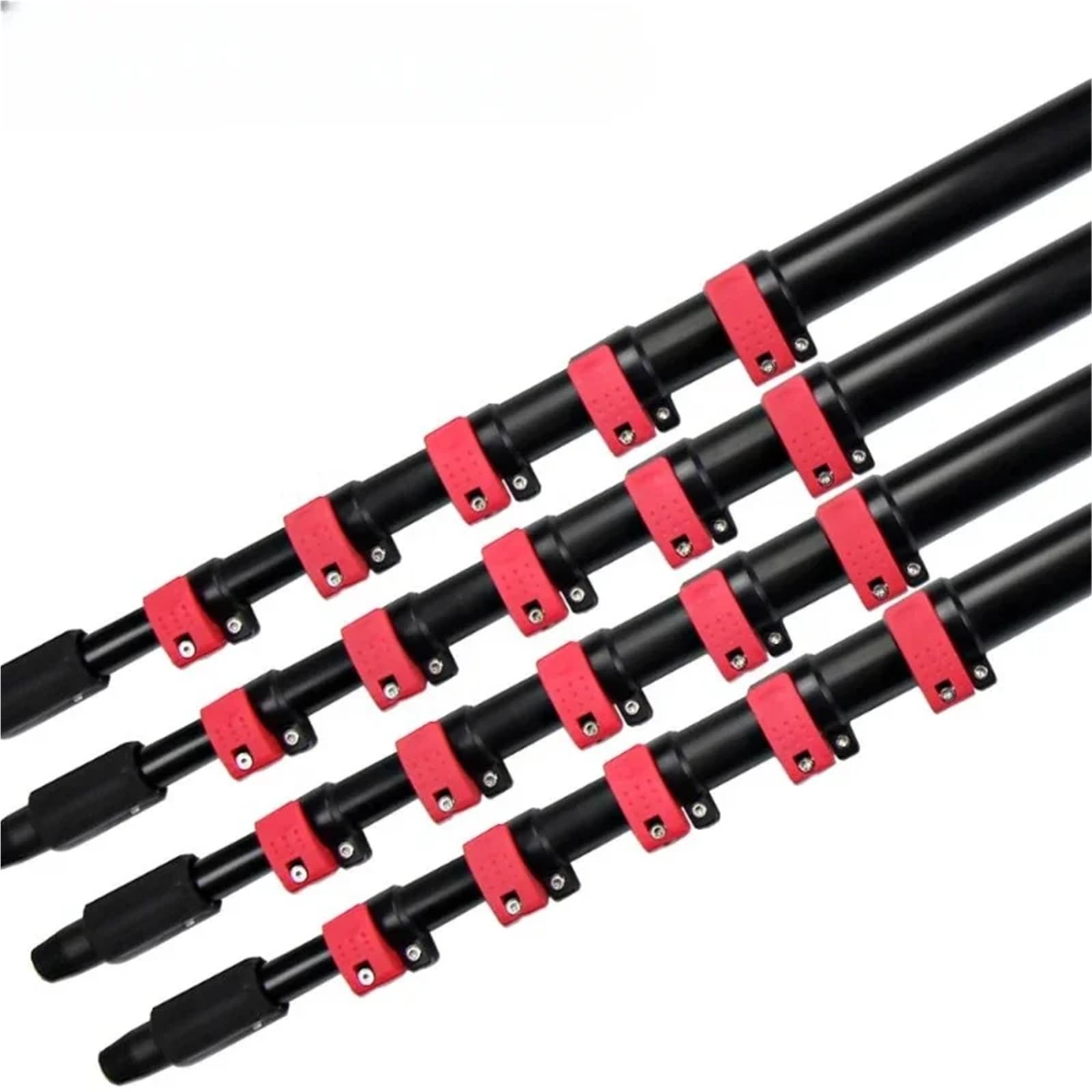 Perche Télescopique De 9 Mètres en Aluminium Robuste Et Réglable for Le Nettoyage des Fenêtres