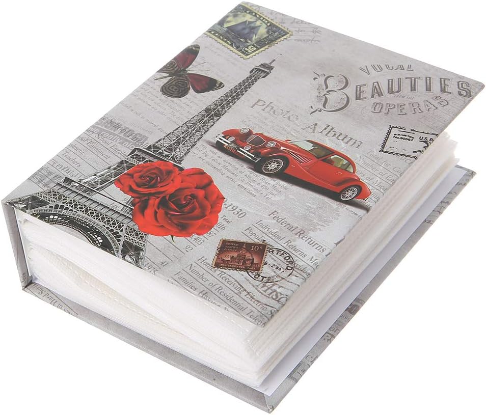 100 Pictures Pockets Photo Album Interstitial Photos Book Case Kid Memory Gift