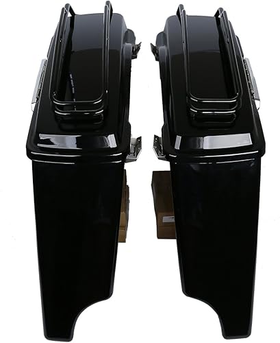 Miniatura 8 de Alforjas Tapa Top Rail Guard se adapta a Harley Davidson All Touring Road Glide, Road King, Ultra, Street Glide, Electra Glide Modelos 1994-2013,