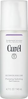 Curél Restorative Aging Care Plumping Hydrating Gel Essence for Dry, Sensitive Skin, 140ml