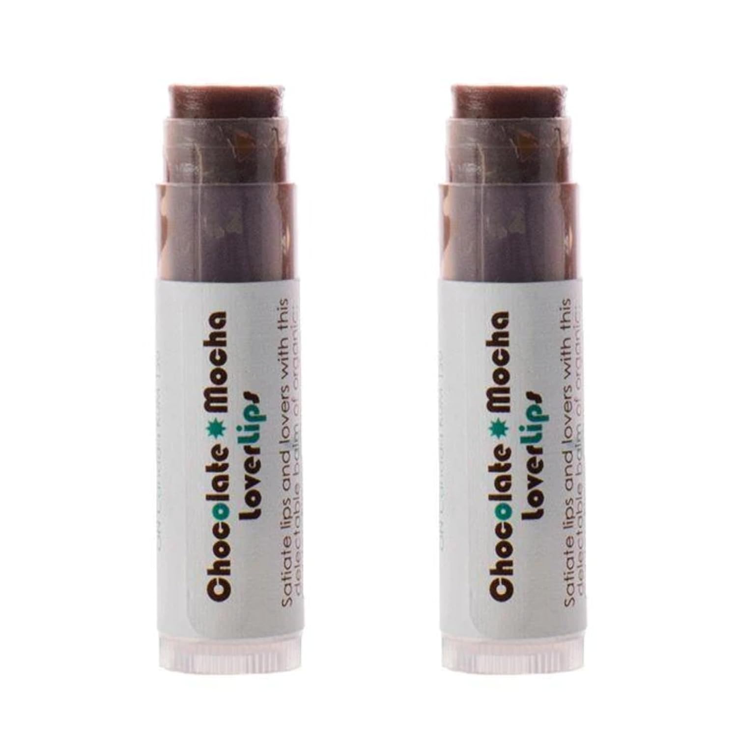 Living Libations - Organic 'Rose Glow Lover Lips' Lip Balm | Natural, Wildcrafted Clean Beauty (2-pack)