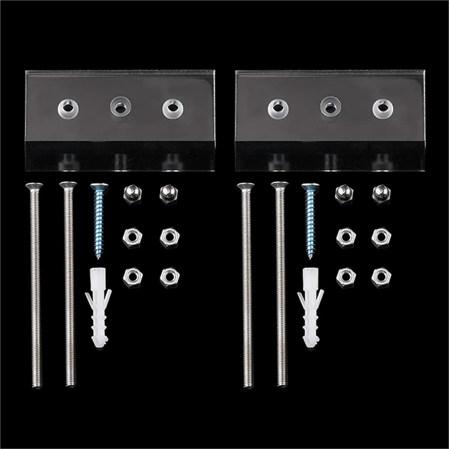 Applicable 8PCS Wall Mount Deck Rack for Skateboards Display and Storage