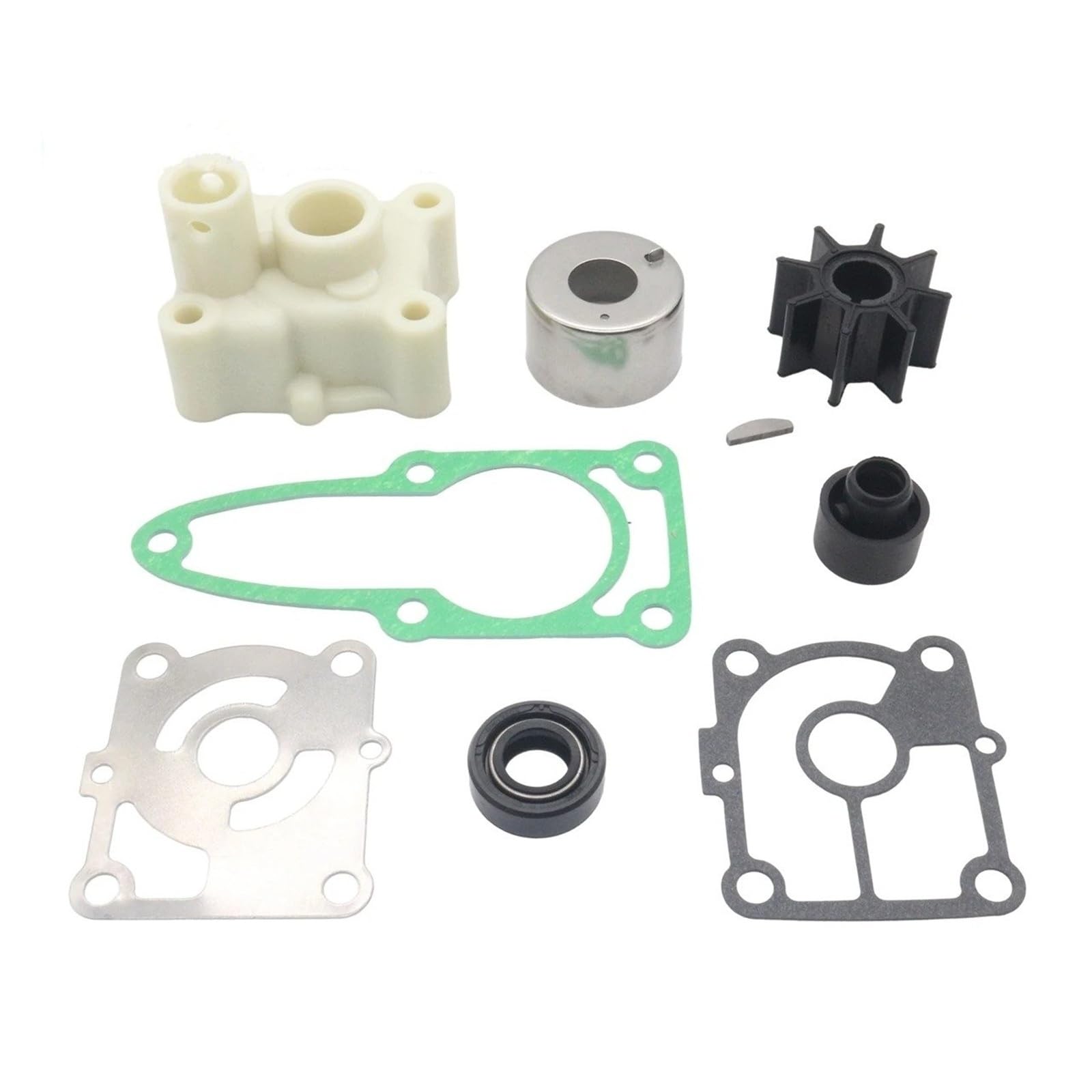 Bombas Agua Kit De Reparación Bomba Agua 8M0135821 Para Mercury 9,9/10 15 20 HP Para Fueraborda 8M0134484 8M0122064 8M0137849 Bomba Refrigerante