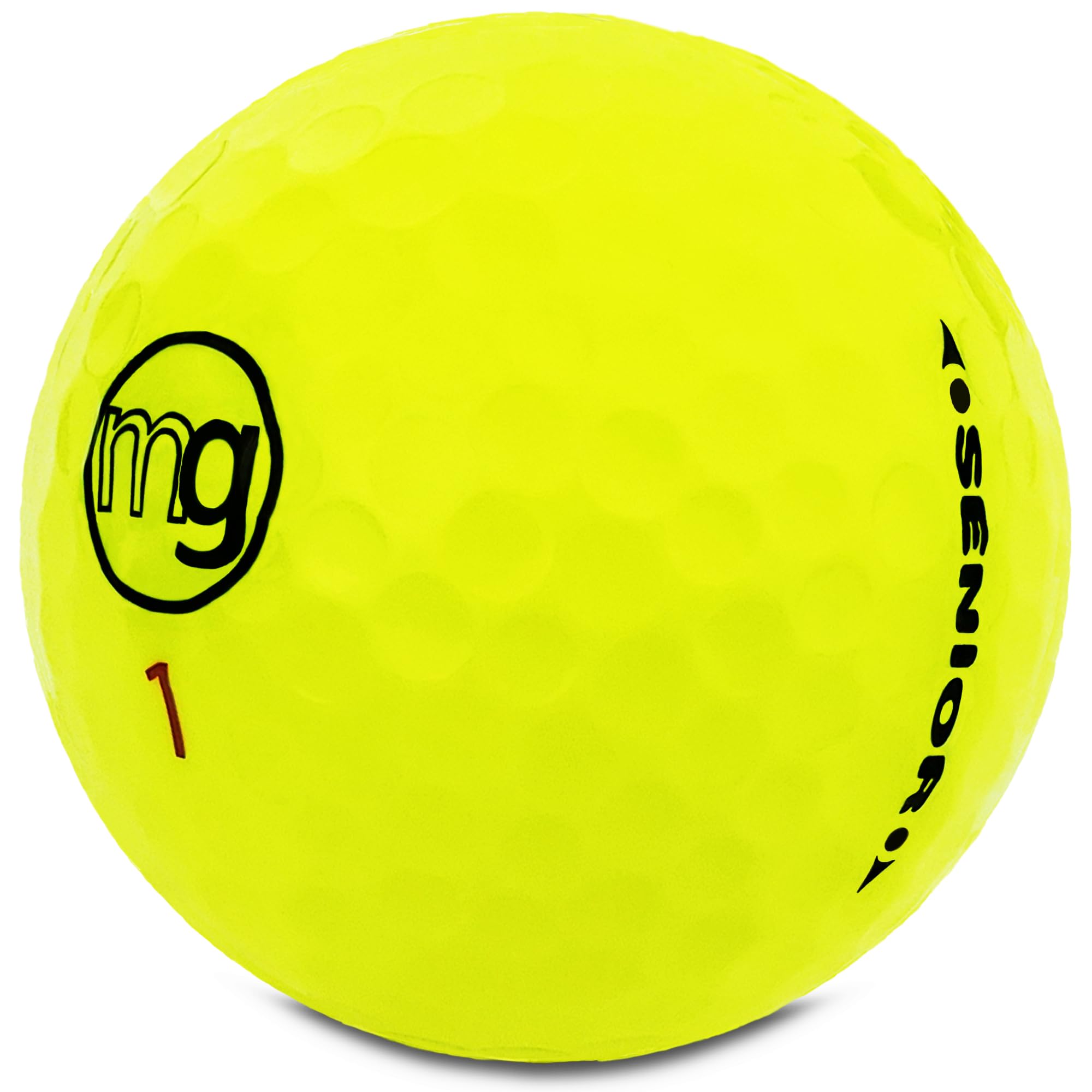 MG Golf Balls Senior Longest with Speed, Distance, & Maximum Enjoyment (1-Dozen)