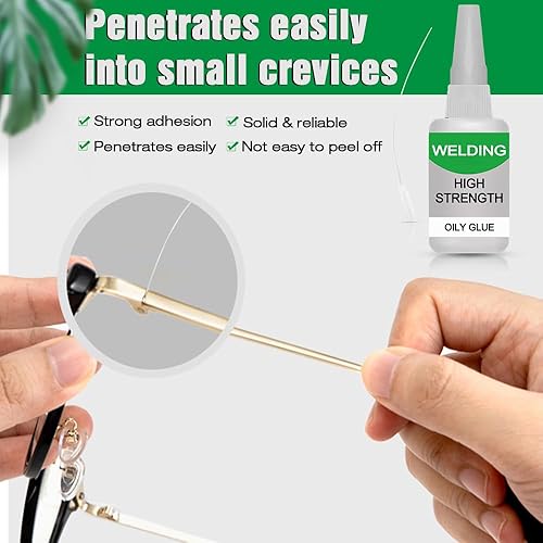 Miniatura 4 de 3 piezas de pegamento aceitoso de soldadura de alta resistencia, pegamento instantáneo de gel de soldadura mejorado 2026, pegamento fuerte de secado