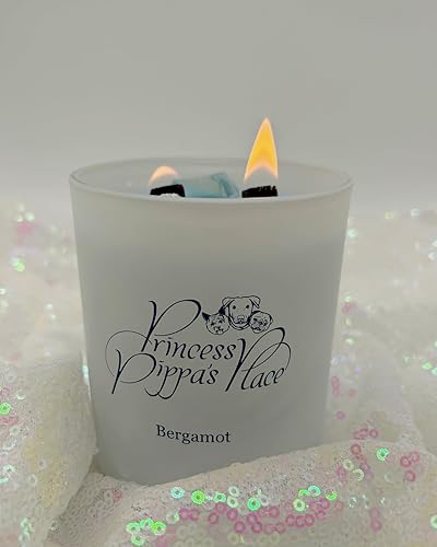 Miniatura 7 de Velas perfumadas 13% para mujeres y hombres, velas perfumadas no tóxicas con 3 cristales curativos y 2 mechas de madera en tarro de vidrio, vela de