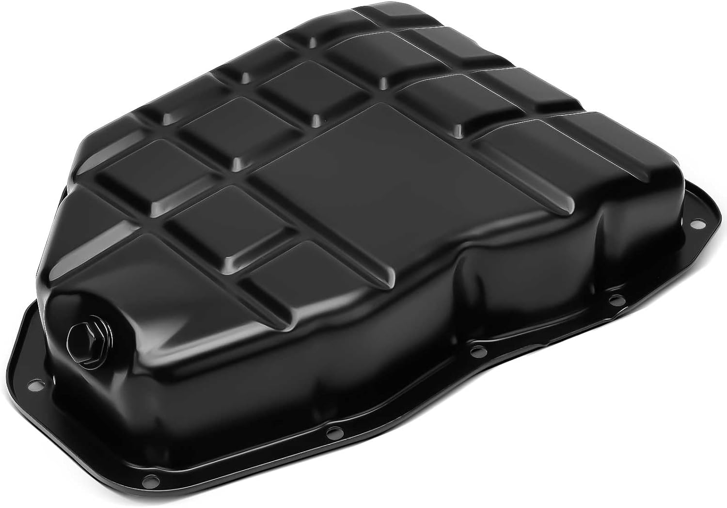 YHTAUTO Lower Engine Oil Pan with Drain Plug Replacement for Hyundai Sonata Santa Fe Azera Entourage & Kia Sedona Amanti