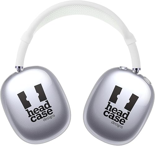 Miniatura 5 de Head Case Designs Funda de gel suave con licencia oficial del Arsenal FC con logotipo liso compatible con Apple AirPods Max