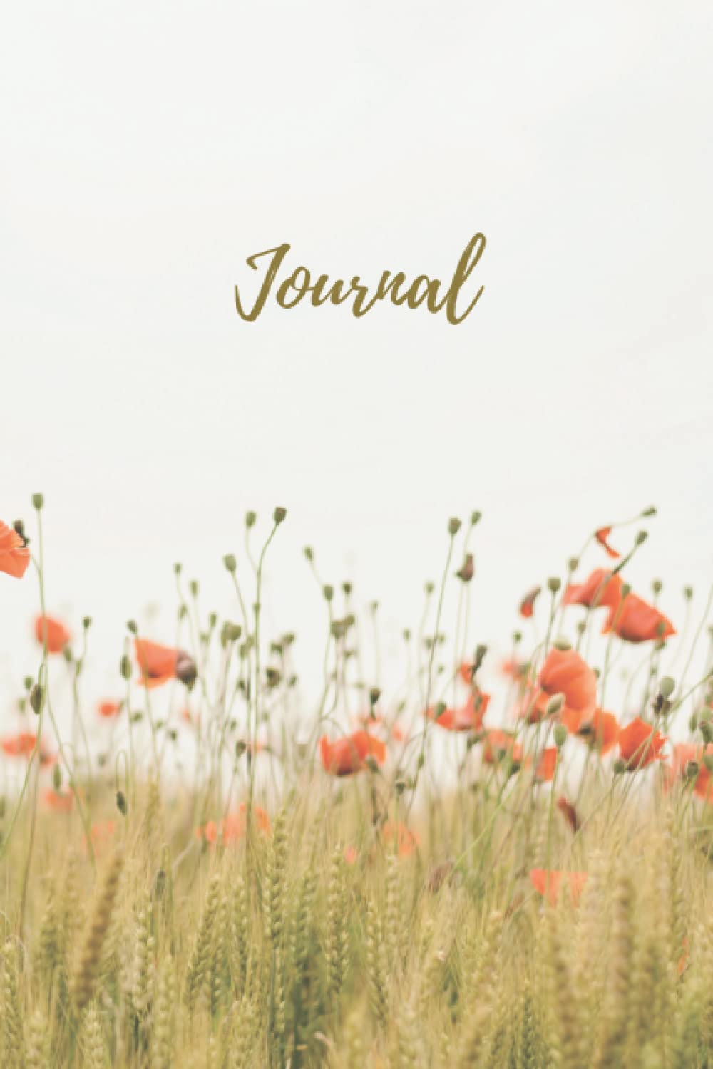 Floral Journal/writing book/notebook/exercise book: 120 blank lined pages