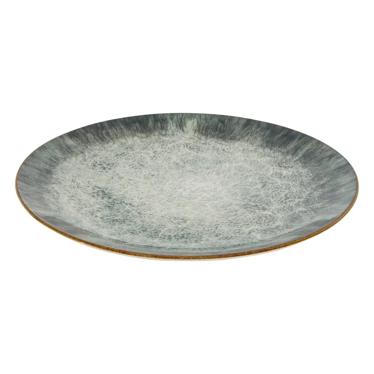 Secret de Gourmet - Service de Table 12 Pièces "Juliette" 26cm Vert