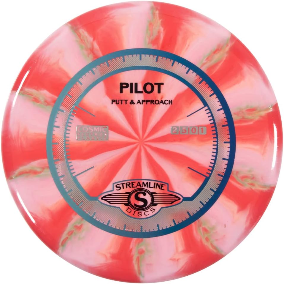 Streamline Discs Cosmic Neutron Pilot Disc Golf Putter (Colors May Vary)