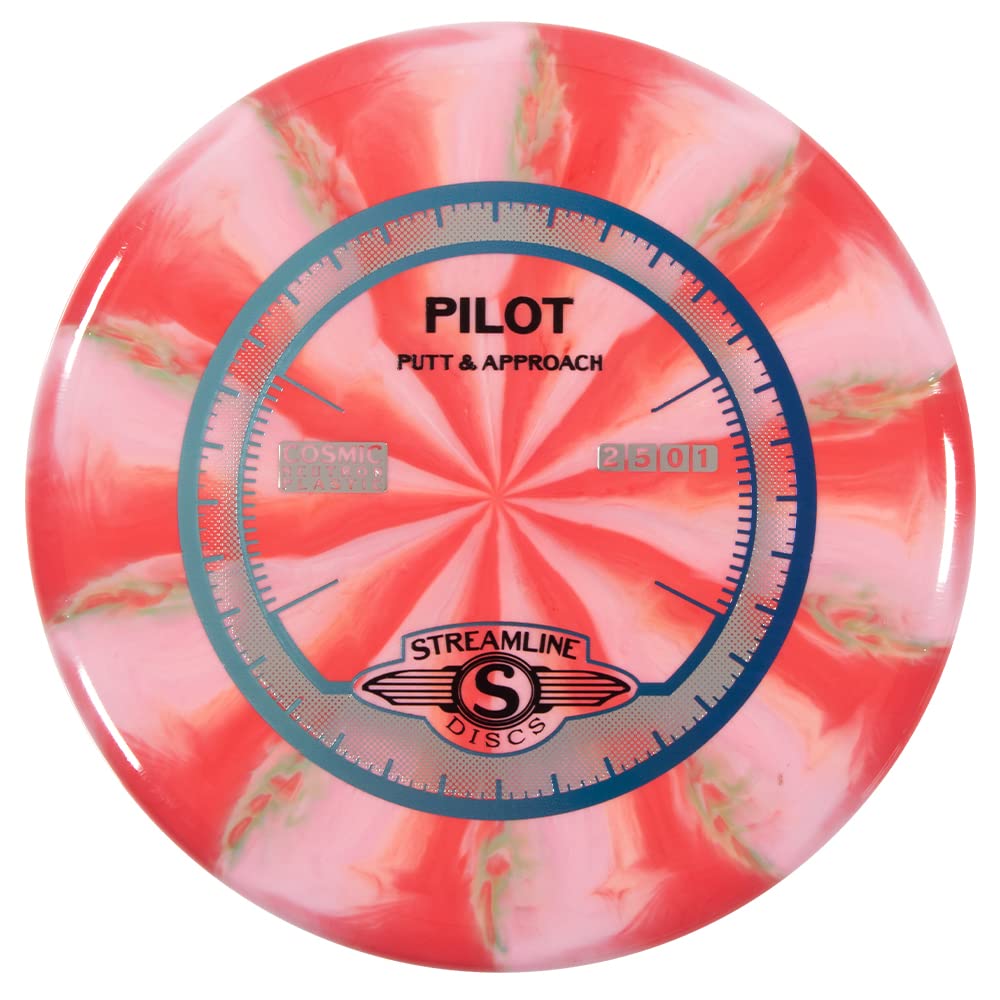 Streamline Discs Cosmic Neutron Pilot Disc Golf Putter (170-175g / Colors May Vary)