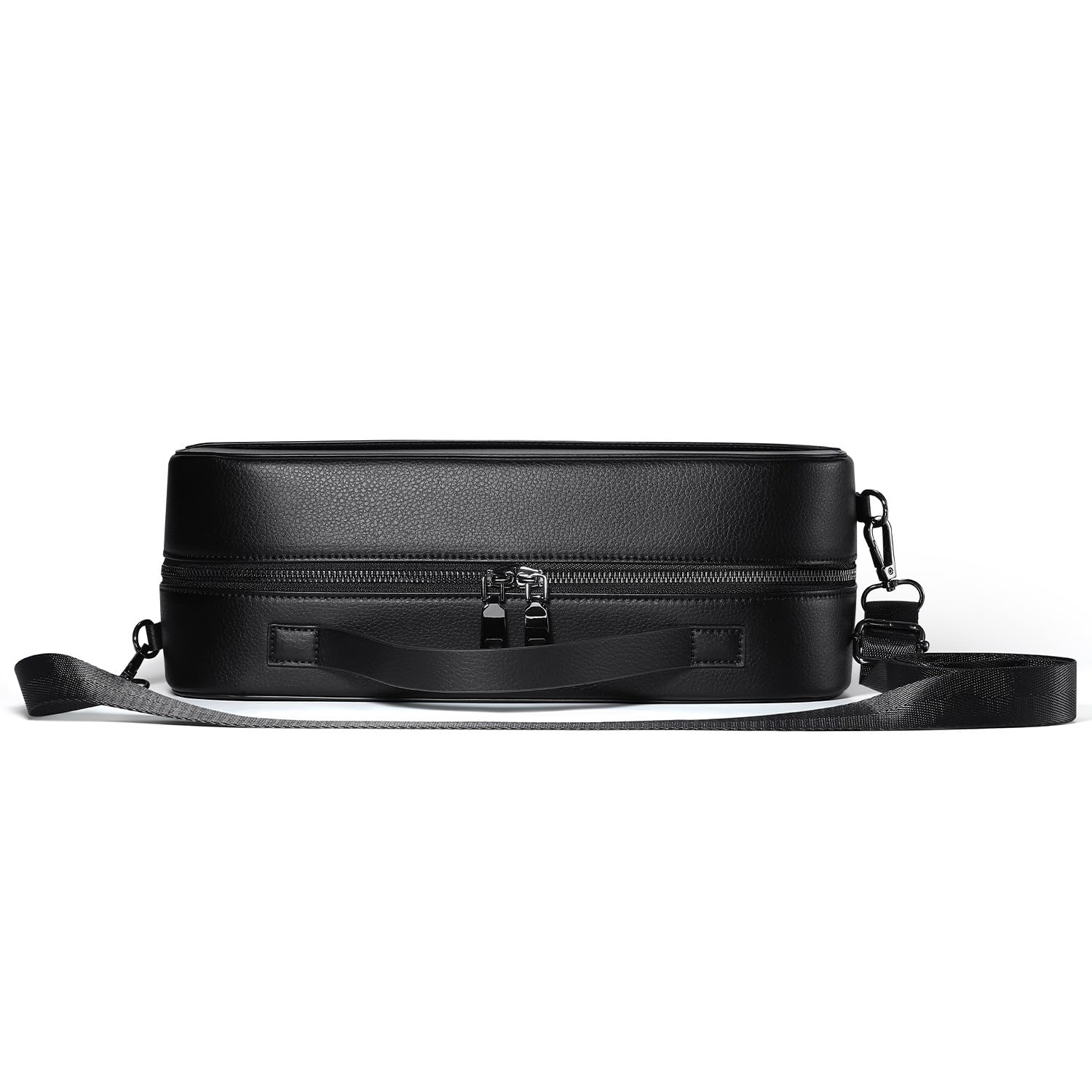 BeisDirect Custodia da viaggio per cuffie Vision Pro per realtà virtuale e batteria, borsa antiurto resistente all'usura con tracolla per accessori Vision Pro, Nero , Borsetta